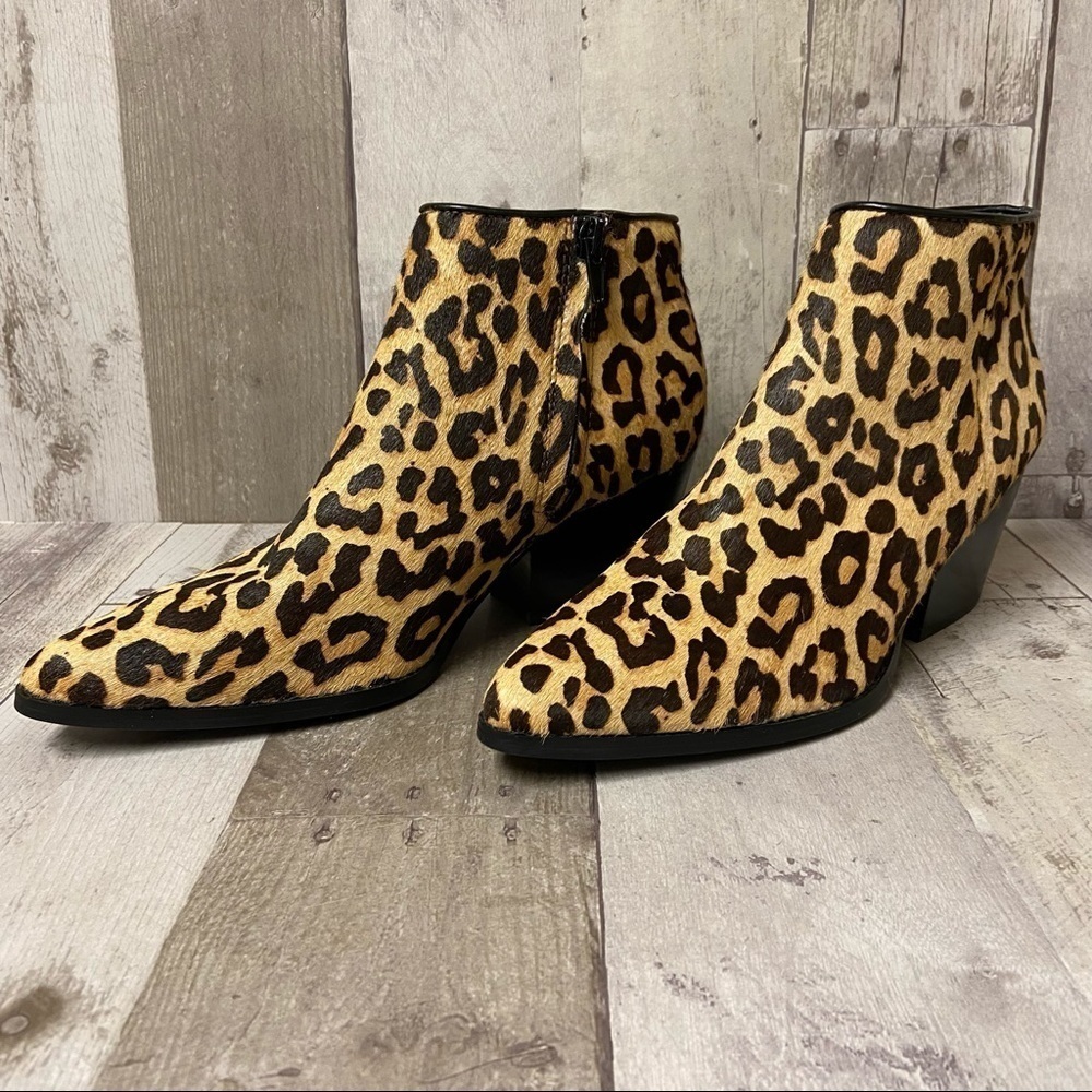 Bleecker & Bond Animal Print Riley Bootie Size 7.5 - Picture 11 of 11